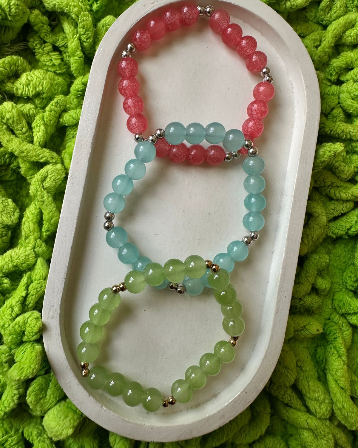 Pearl Bloom Bracelet Set
