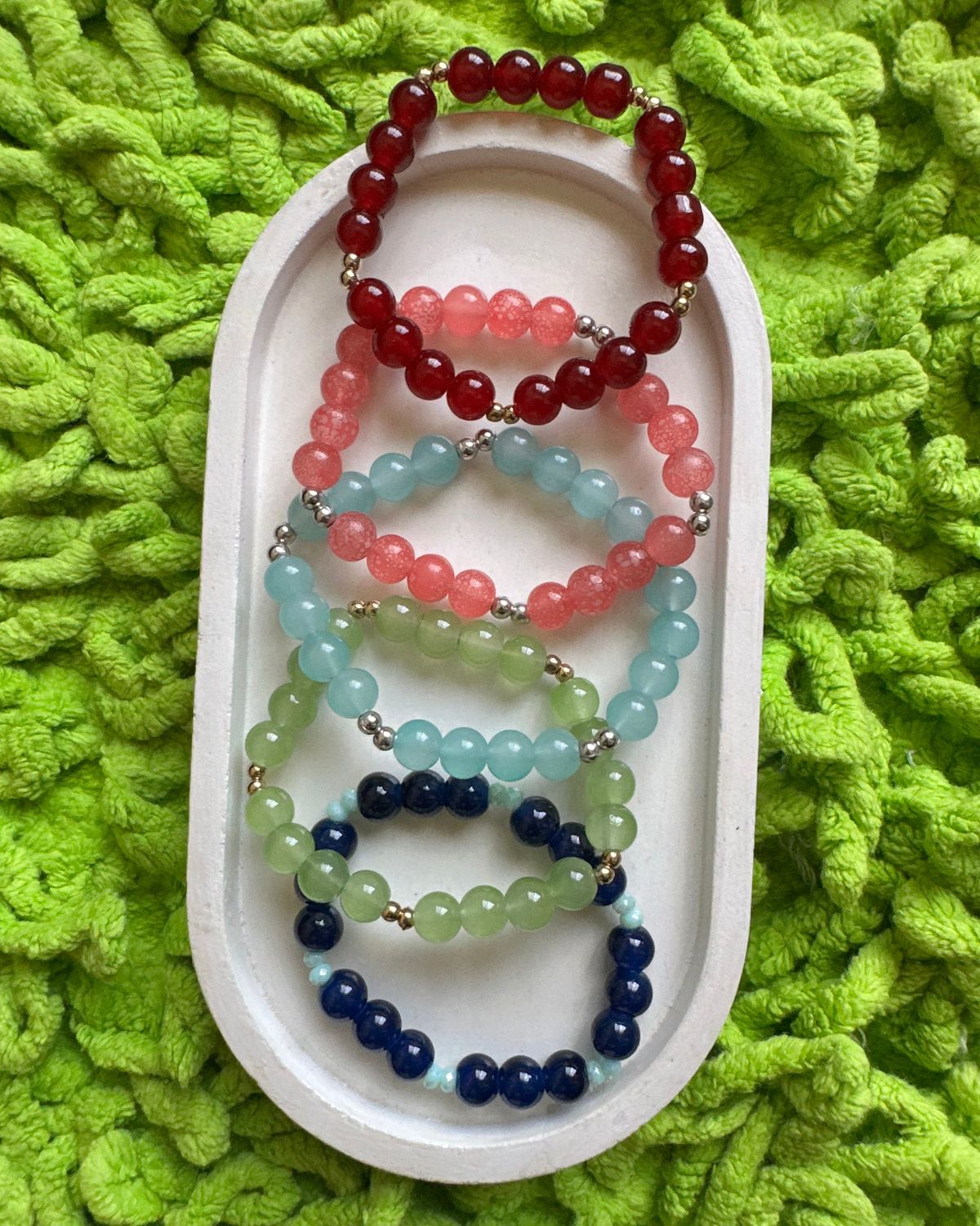 Pearl Harmony Set (5 Bracelets)