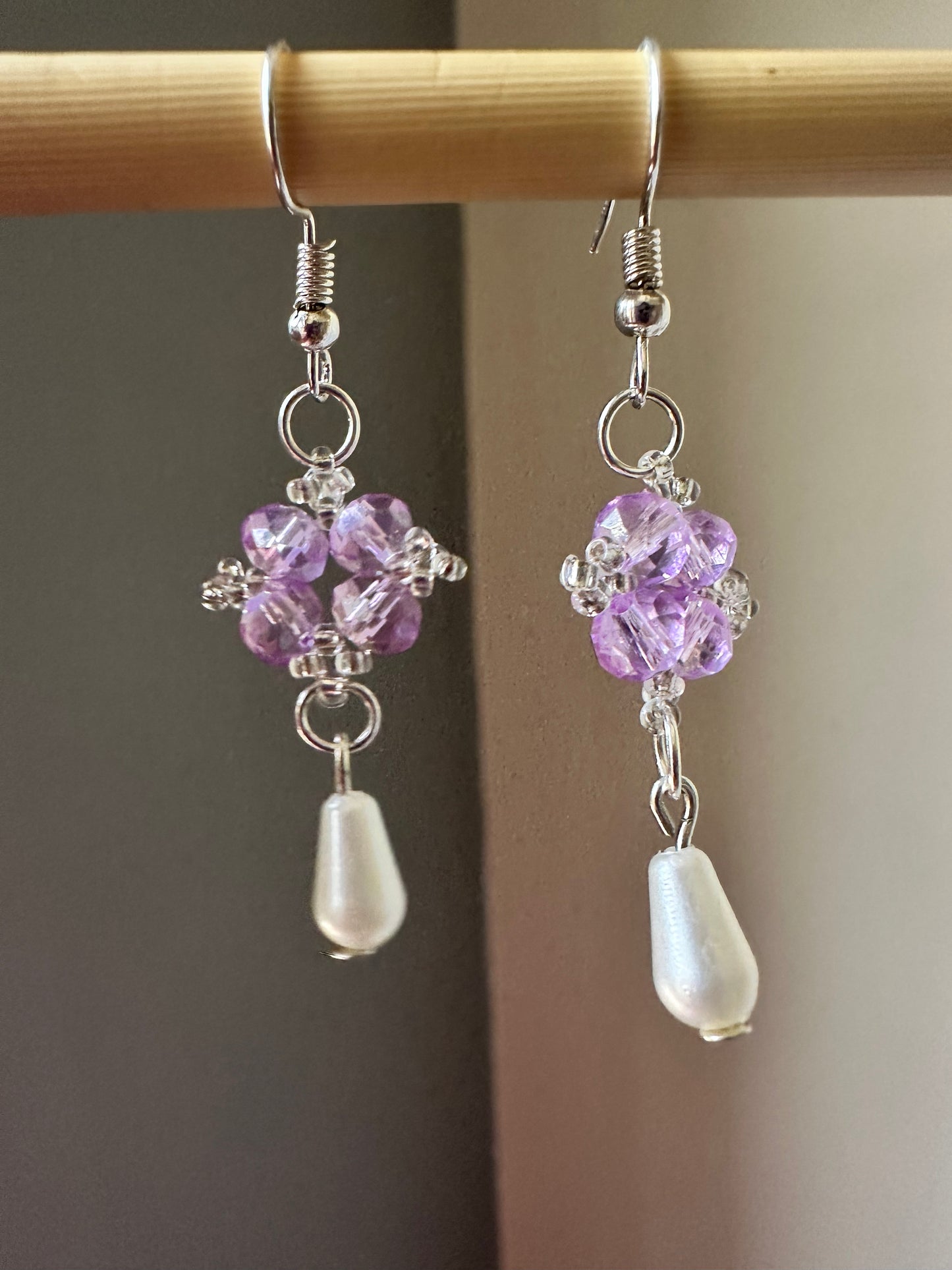Amethyst Mist Earrings