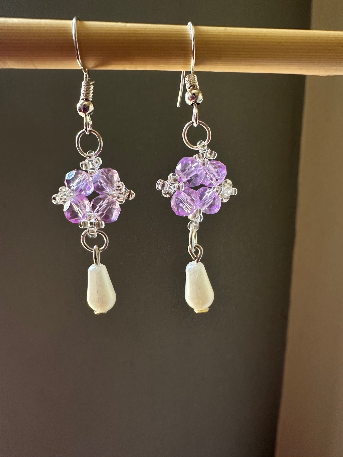 Amethyst Mist Earrings